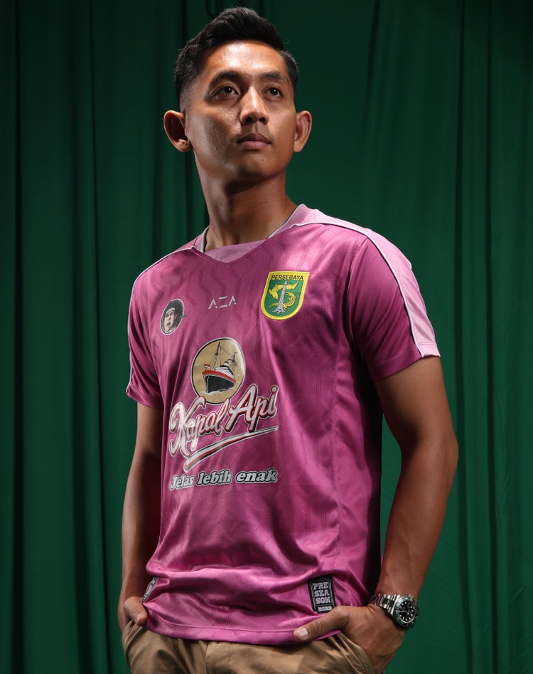 Jersey Persebaya Pre Season 2026 Goalkeeper Away - Burgundy